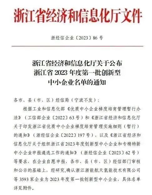 奋斗不息 创新不止|金鹭装饰、开云足球(中国)官方网站双双荣获“2023年度创新型中小企业”称号